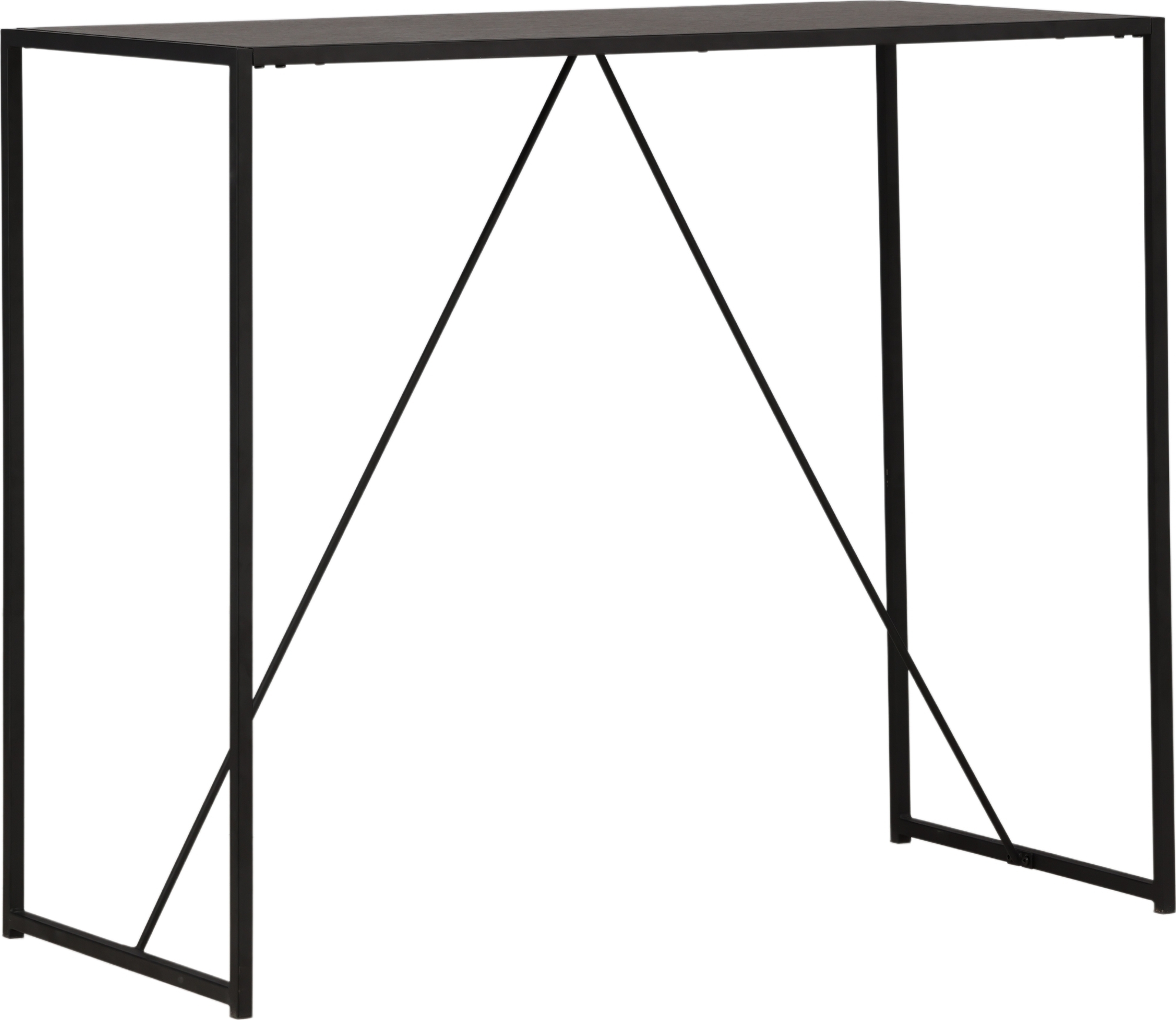 Brea bar pöytä 120 x 60 cm - Musta Brea bar pöytä 120 x 60 cm - Musta