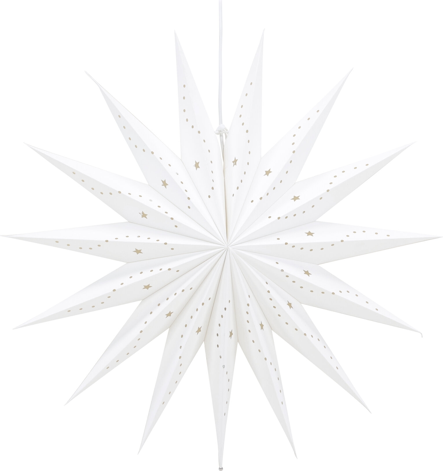 Lindvallen Advent Star 60 cm - Valkoinen Lindvallen Advent Star 60 cm - Valkoinen