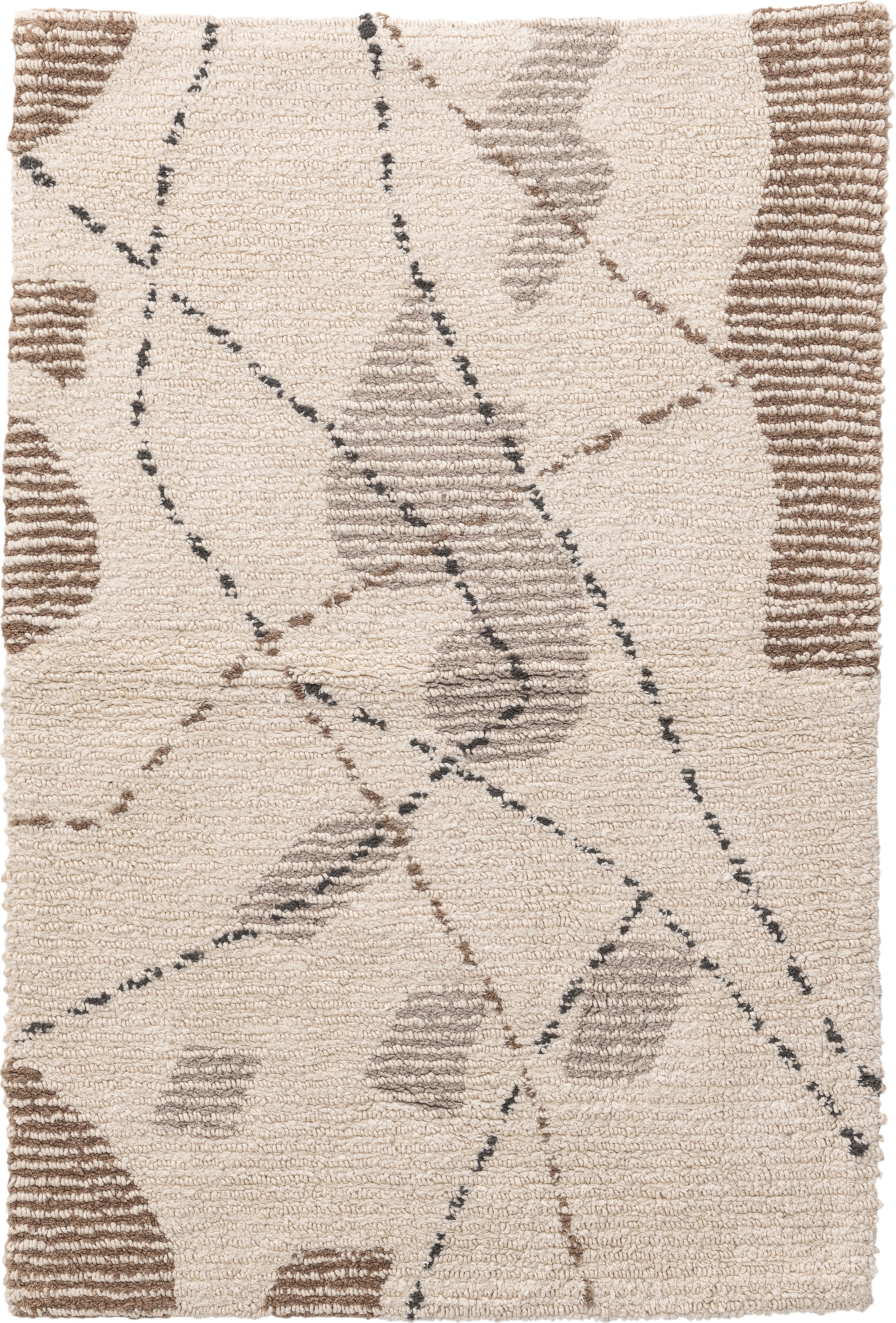 Paul-matto 60x90 cm - Ruskea/harmaa Paul-matto 60x90 cm - Ruskea/harmaa