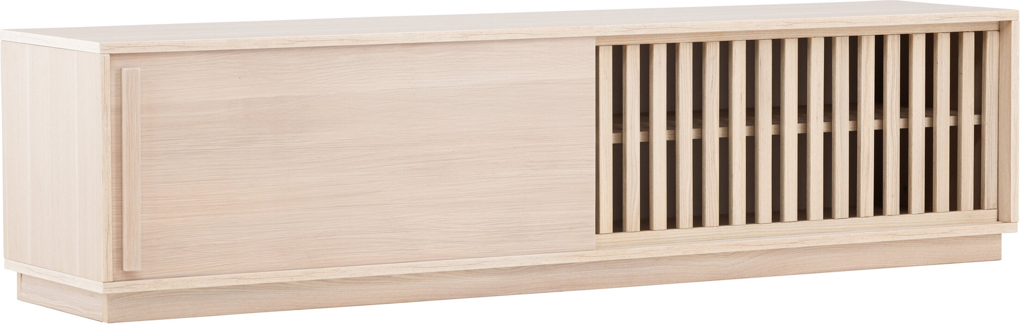 Lugo TV-taso - Valkoiseksi maalattu Lugo TV-taso - Valkoiseksi maalattu