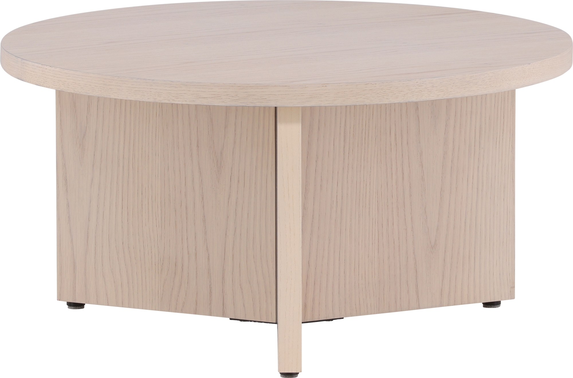 Melker sohvapöytä Ø85 cm- Whitewash Melker sohvapöytä Ø85 cm- Whitewash