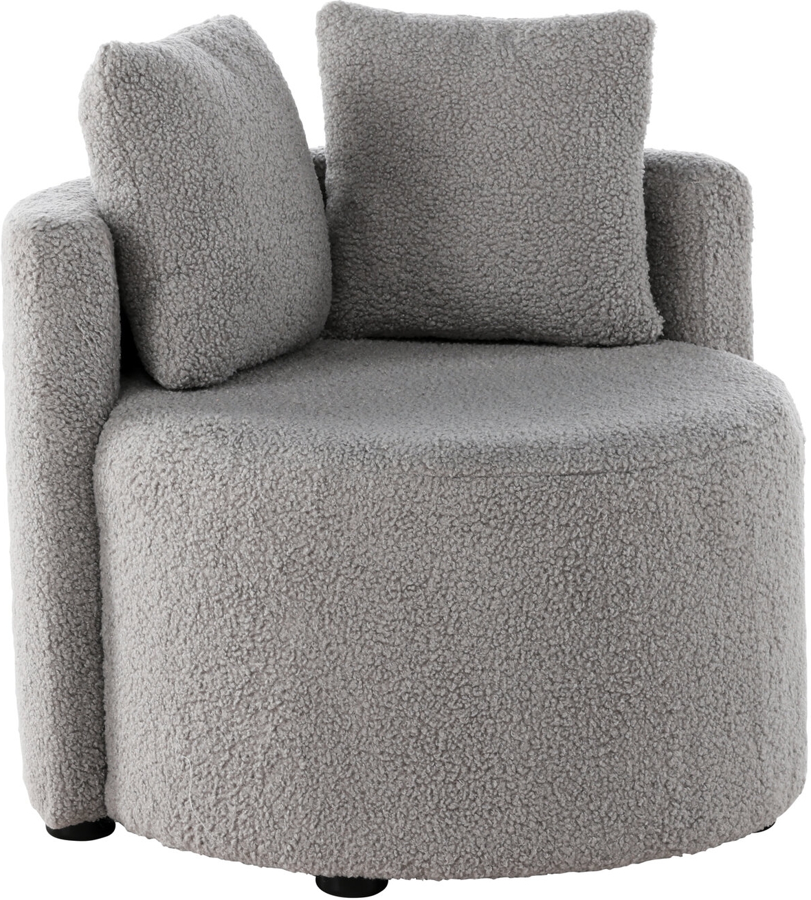 Kelso 2-istuttava lasten sohva - Harmaa nalle