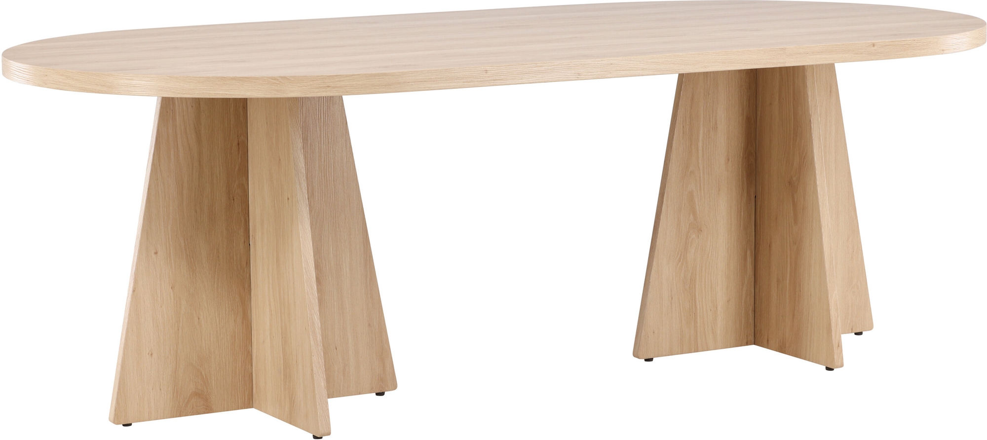 Bootcut ruokapöytä 230 x 115 cm - Whitewash Bootcut ruokapöytä 230 x 115 cm - Whitewash