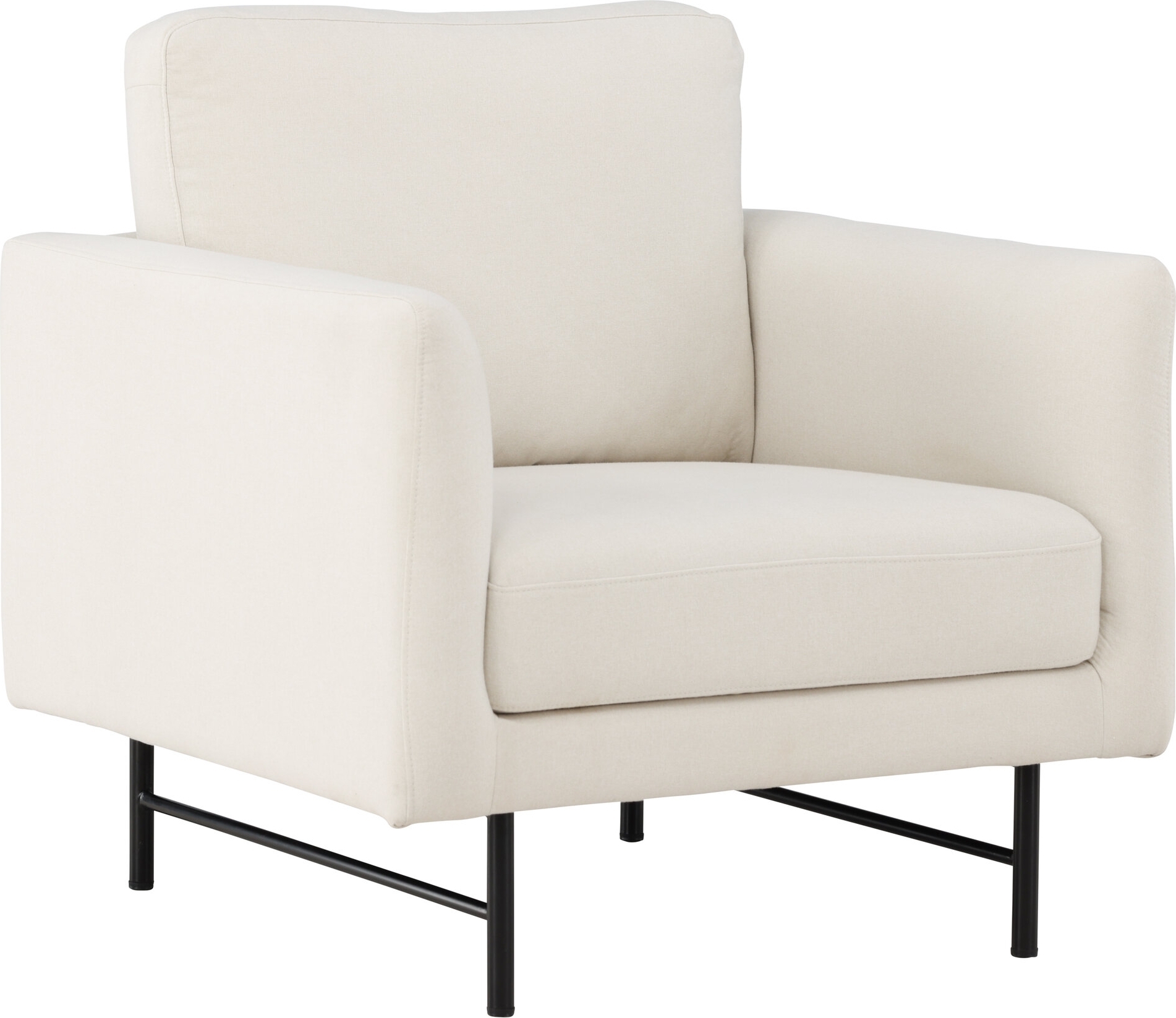 Sky-nojatuoli - Valkoinen/musta