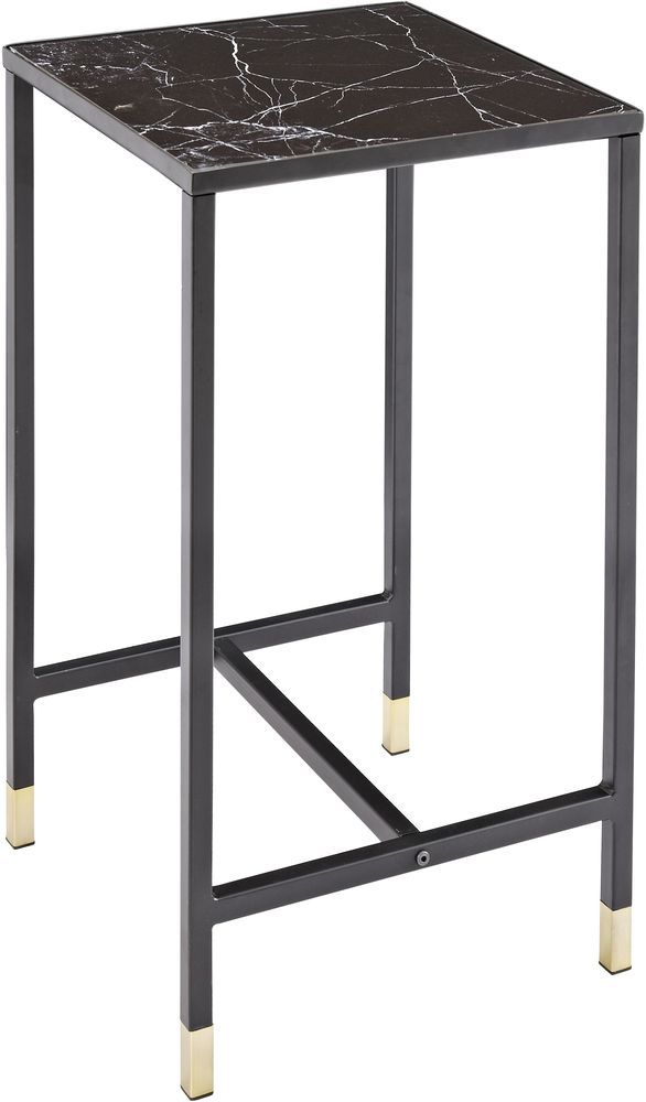 Yöpöytä Slope - Musta / Messinki Yöpöytä Slope - Musta / Messinki