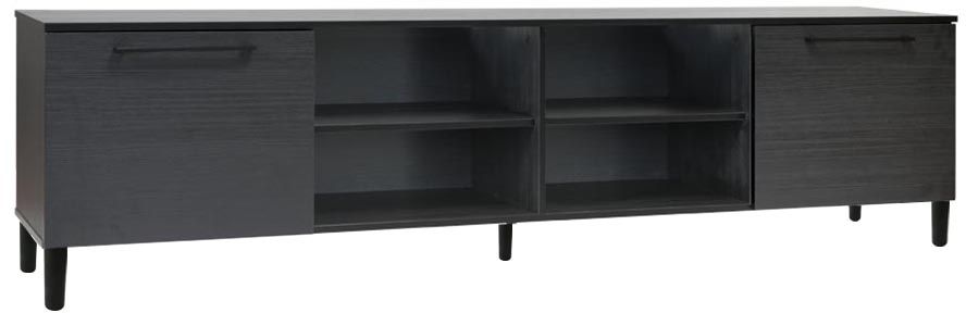 Sofie TV-taso 220 cm - Mustaksi petsattu Sofie TV-taso 220 cm - Mustaksi petsattu