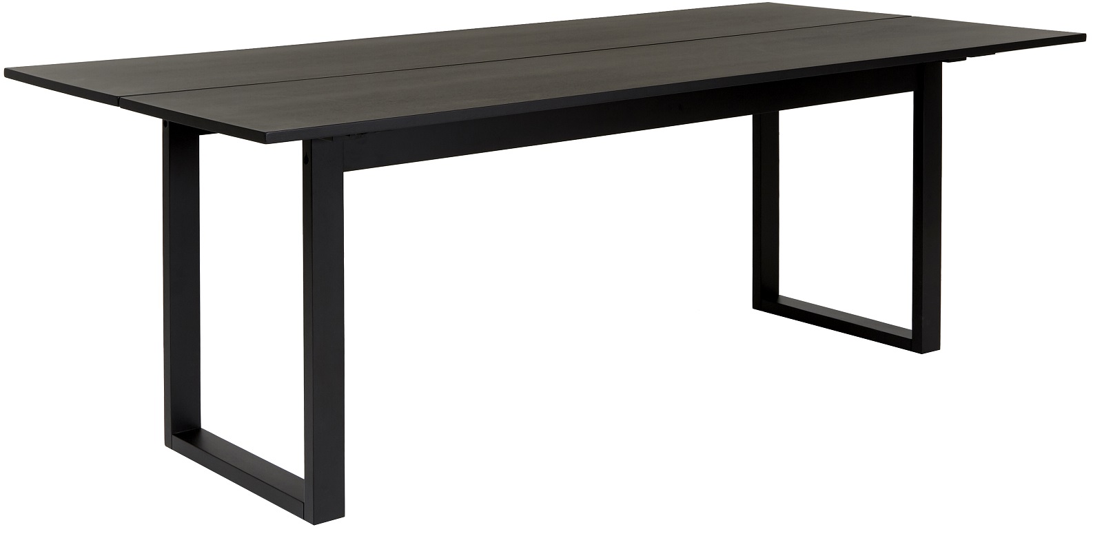 Manhattan ruokapöytä 220 cm - Mustaksi petsattu saarni Manhattan ruokapöytä 220 cm - Mustaksi petsattu saarni