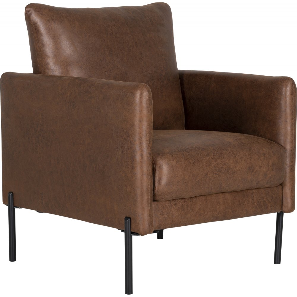 Kingsley nojatuoli - Konjakki (Ekonahka) + Huonekalujen tekstiilien hoito