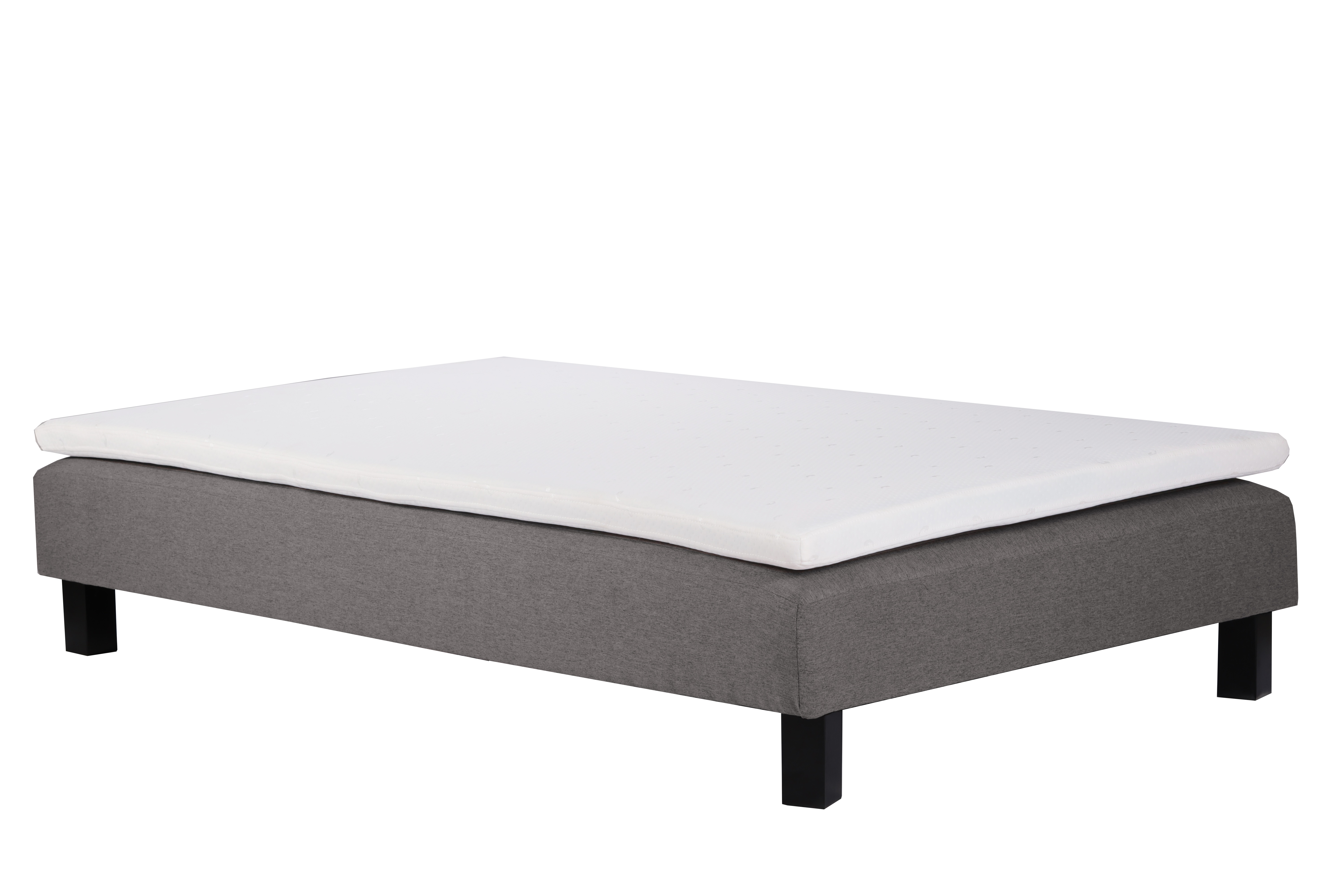 Somnia Family -runkosänky 80x200 cm, yhden hengen sänky patjansuojuksella - Harmaa Somnia Family -runkosänky 80x200 cm, yhden hengen sänky patjansuojuksella - Harmaa