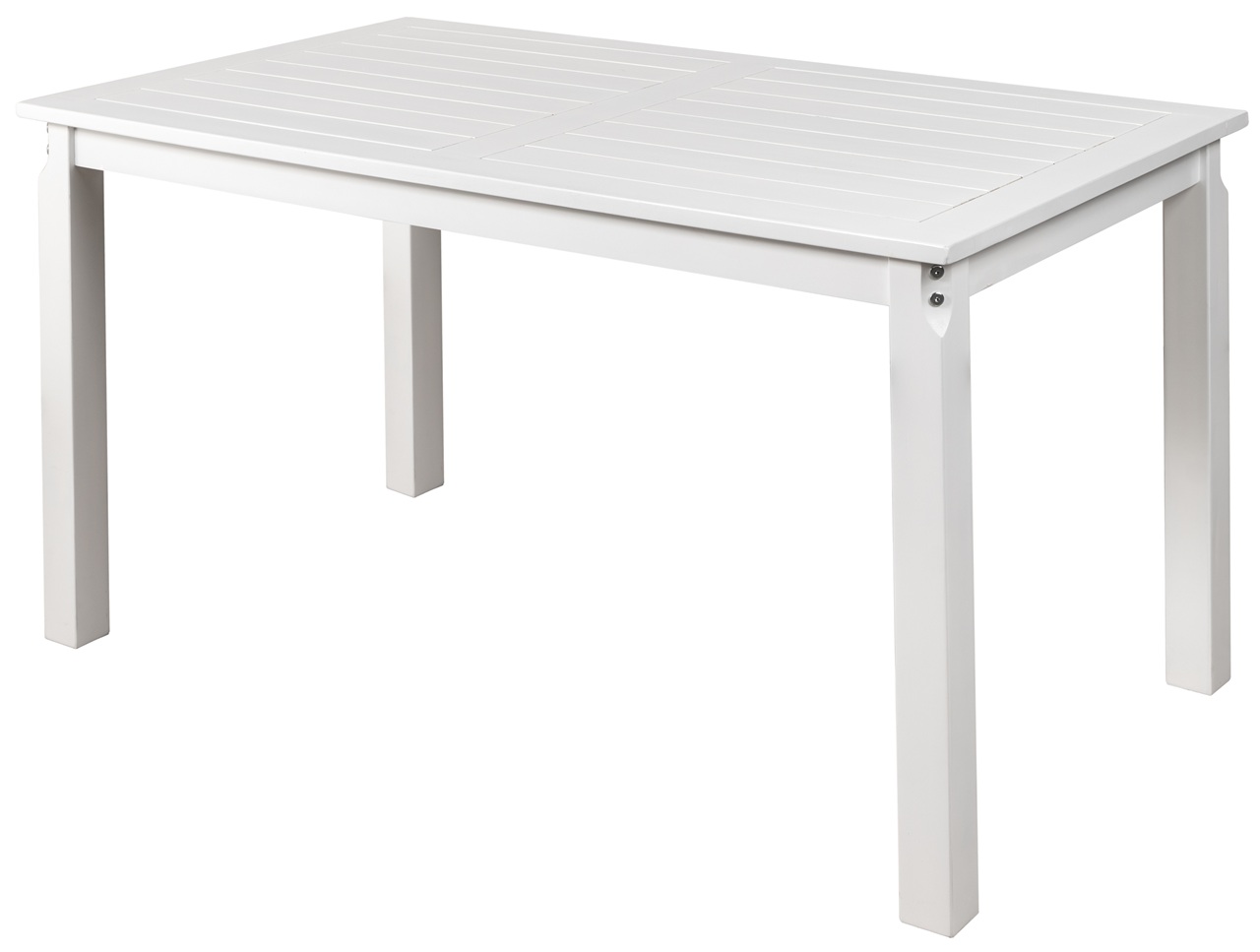 Ulkoruokapöytä Bohus valkoinen 135 cm Ulkoruokapöytä Bohus valkoinen 135 cm