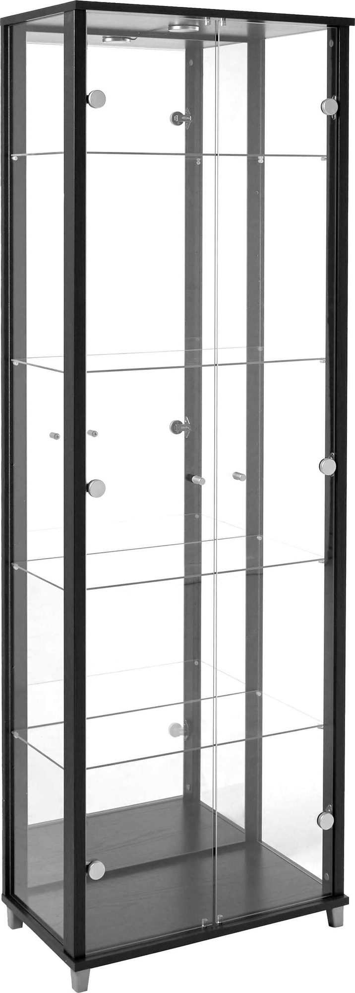 Vitriinikaappi musta pariovilla - Optima Vitriinikaappi musta pariovilla - Optima