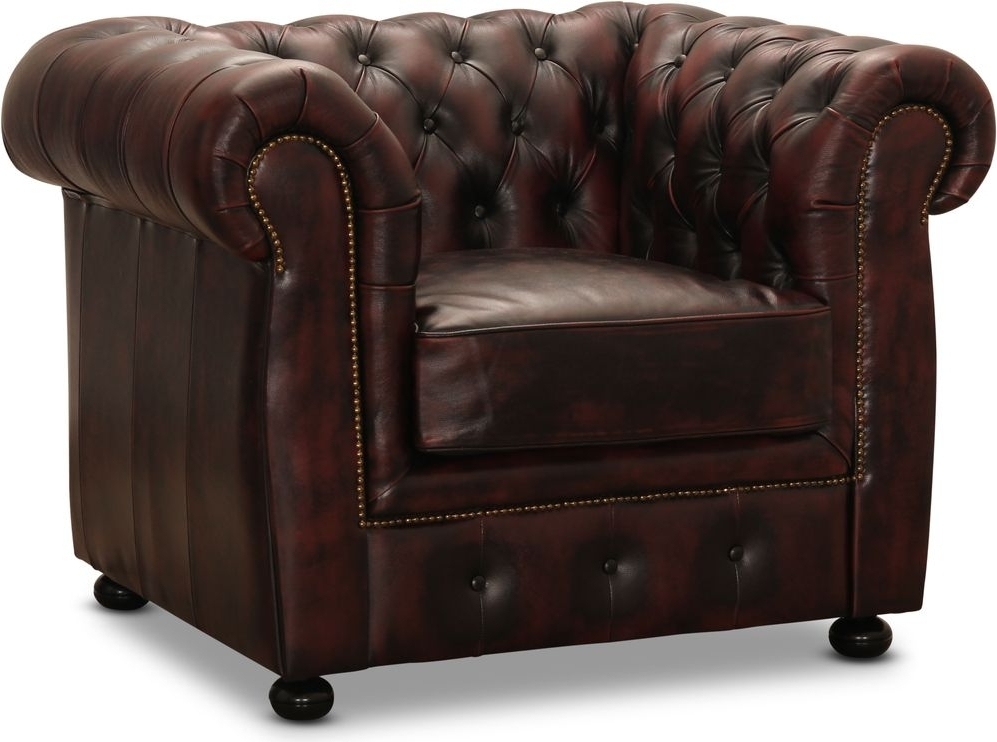 Dublin chesterfield -nojatuoli - H�r�nveri nahka