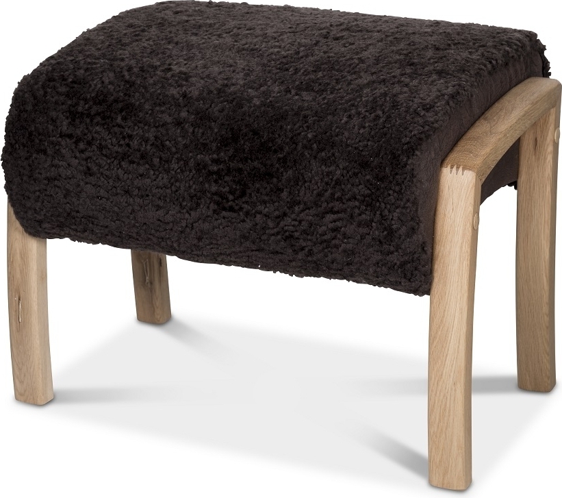 Sune-rahi ruskealla lampaannahkalla - �ljytty tammi