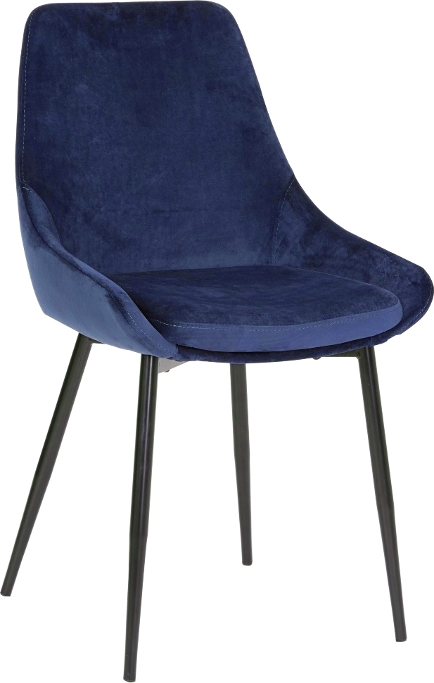 Theo- tuoli - Sininen sametti