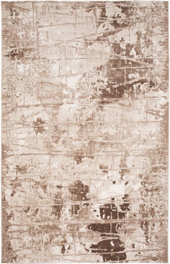 Konekudottu matto Galya Brick - Nougat