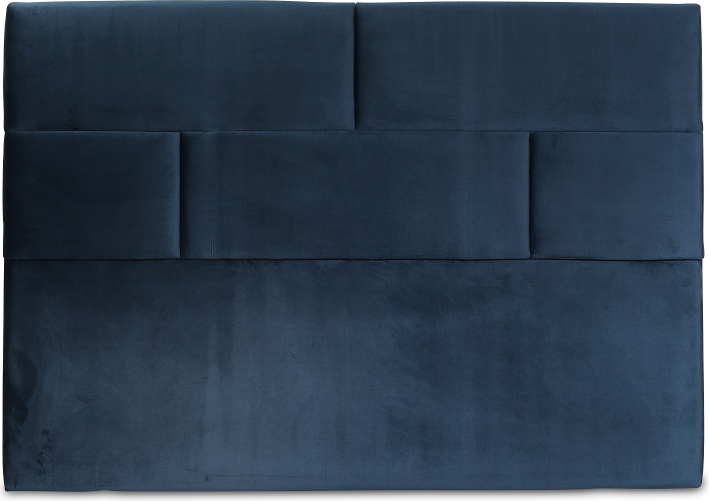 Carpe-sängynpääty kuvioinnilla (Sininen sametti) - Valinnainen leveys Carpe-sängynpääty kuvioinnilla (Sininen sametti) - Valinnainen leveys