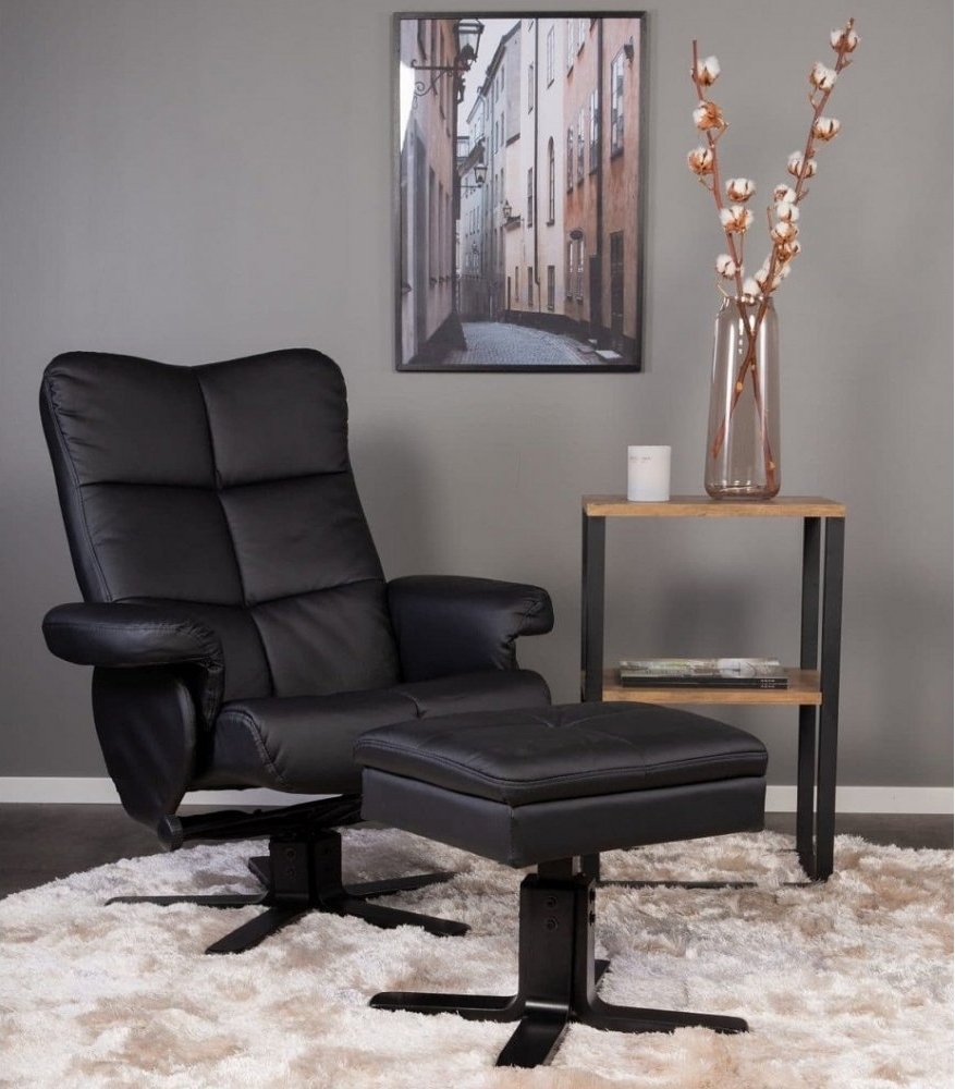 Duva lepotuoli, jossa rahi mustaa PU:ta + Huonekalujen tekstiilien hoito