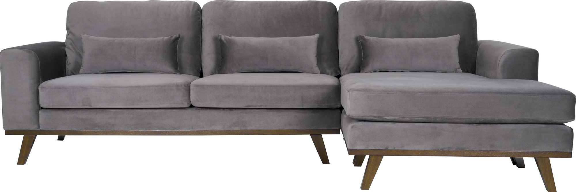 Harmaa samettisohva - Copenhagen + Huonekalujen tekstiilien hoito