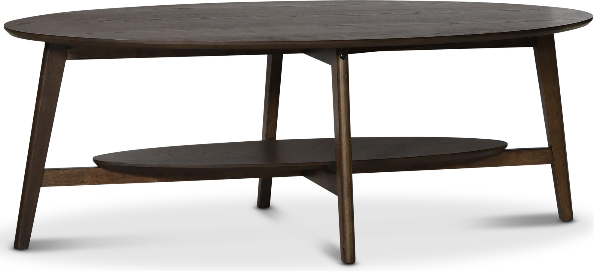 Sohvapöytä ovaali, pähkinäpuu, 140 cm Sohvapöytä ovaali, pähkinäpuu, 140 cm