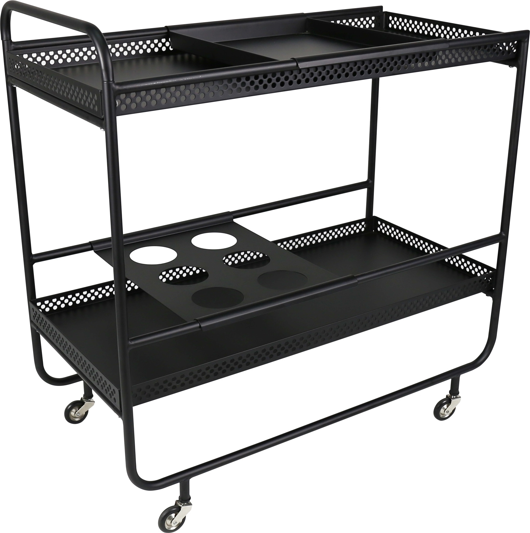 Smilla tarjoiluvaunu Musta