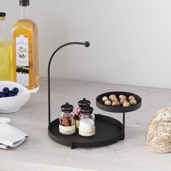 Knidos koristelautanen - musta