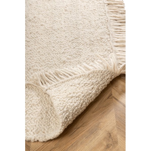 Gulliver-villamatto - valkoinen