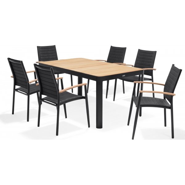 Portaalit ruokailuryhm 10 - Musta/tiikki