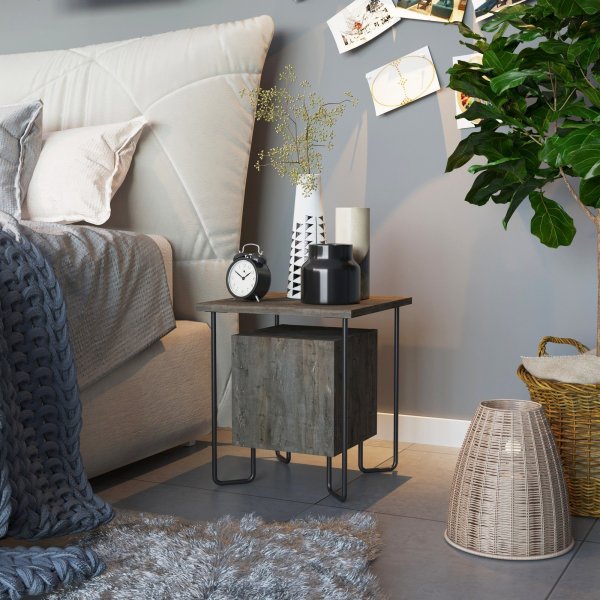 Acura yöpöytä - tummanruskea Acura yöpöytä - tummanruskea