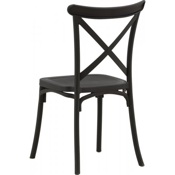 Crosett ruokatuoli - musta