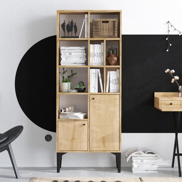 Castor kirjahylly - Sapphire tammi Castor kirjahylly - Sapphire tammi