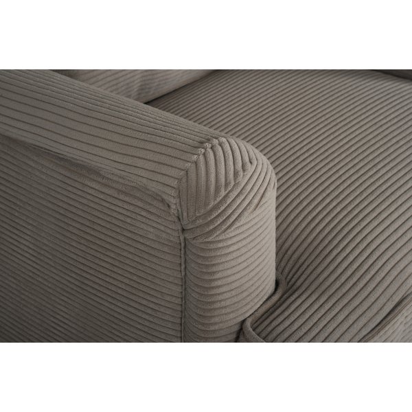 Howard Watford Deluxe -nojatuoli - vaaleanruskea vakosametti Howard Watford Deluxe -nojatuoli - vaaleanruskea vakosametti