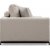 Line 4-istuttava sohva sivupydll - beige
