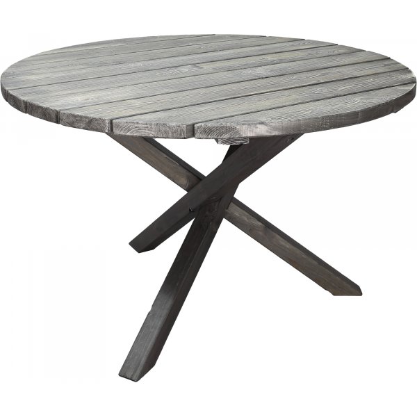 Pyöreä Scottsdale-ruokapöytä 112 cm - Shabby Chic + Huonekalujen puhdistus Pyöreä Scottsdale-ruokapöytä 112 cm - Shabby Chic + Huonekalujen puhdistus