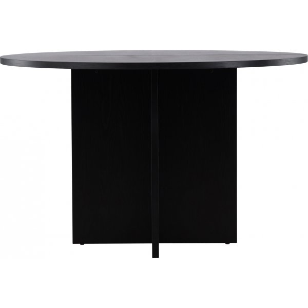 Strada ruokap�yt� 120-170 x 120 cm - Musta