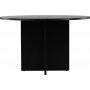 Strada ruokapyt 120-170 x 120 cm - Musta