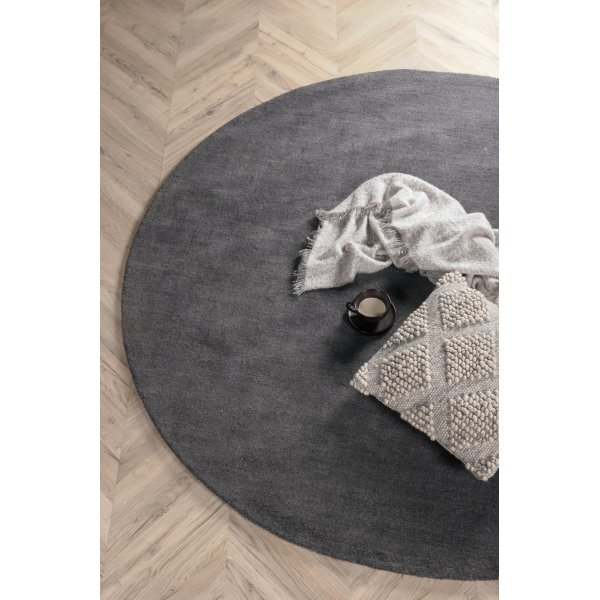 Bella-villamatto - Tummanharmaa