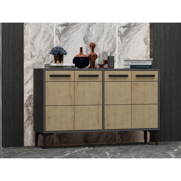 Stria senkki - Antrasiitti/safiiritammi Stria senkki - Antrasiitti/safiiritammi