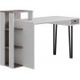 Loyd kirjoituspyt 141x92 cm - Valkoinen/vaalea mokka
