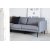 Eden 3-istuttava XL sohva - Harmaa kangas + Huonekalujen tahranpoistoaine
