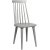 Edge ruokailuryhm; Ruokapyt valkoinen HPL 240x90 cm ja 8 harmaata Dalsland-ruoko-tuolia