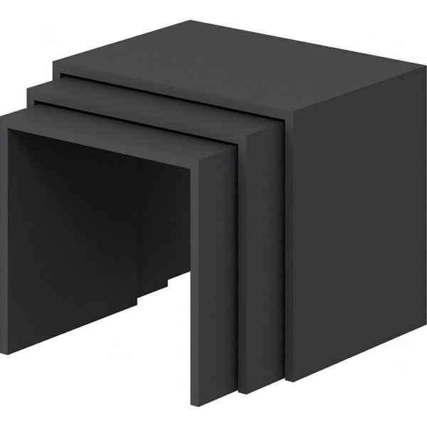 Nebes-pyt 45/50/55 x 36/38/40 cm - antrasiitti