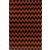 Kilim matto Fresno - Musta - Ruoste-170x240 cm