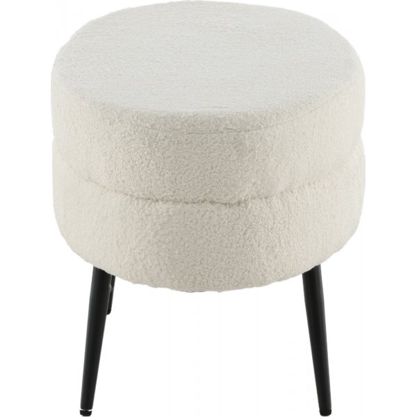 Rino pouf - Valkoinen nalle Rino pouf - Valkoinen nalle