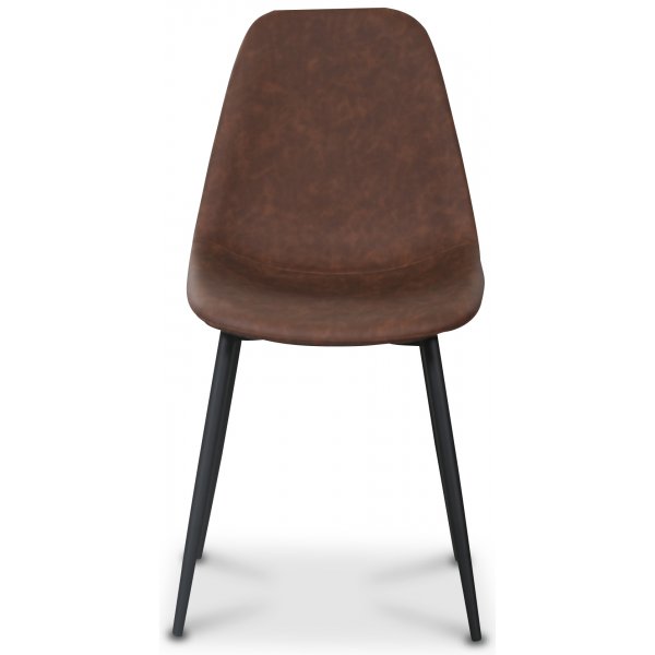 Atlantic Empire ruokatuoli - ruskea / musta Atlantic Empire ruokatuoli - ruskea / musta