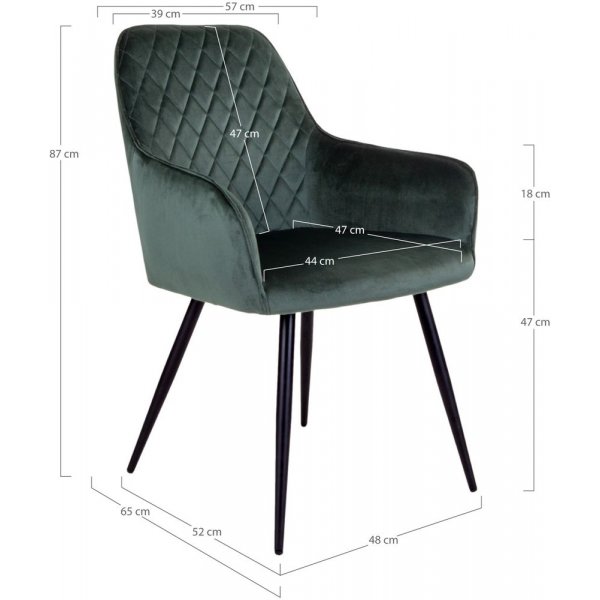 Harbo ruokapöydän tuoli - vihreä Harbo ruokapöydän tuoli - vihreä