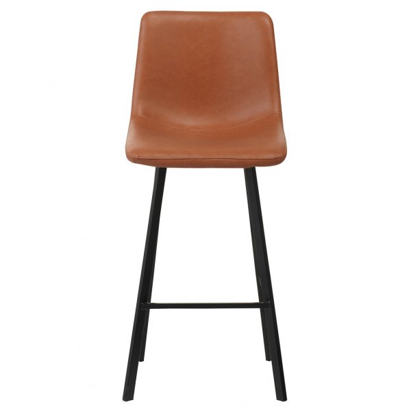 Tampa baarijakkara - Ruskea PU/musta