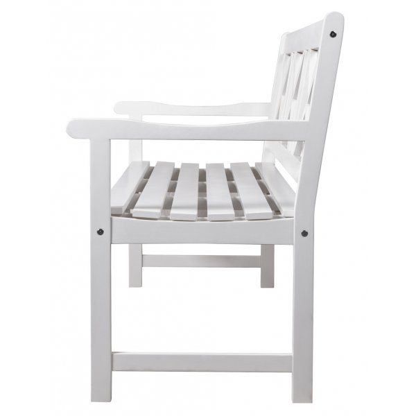 Europe-penkki - Valkoinen + Huonekalujen tekstiilien puhdistus Europe-penkki - Valkoinen + Huonekalujen tekstiilien puhdistus