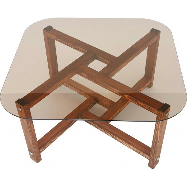 Zen-sohvapöytä 80 x 80 cm - Tammi Zen-sohvapöytä 80 x 80 cm - Tammi