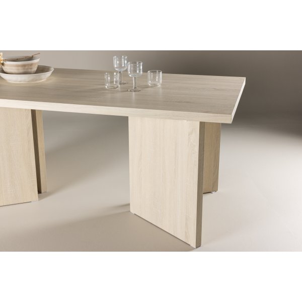 Bassholmen ruokapöytä 180 x 90 cm - Whitewash Bassholmen ruokapöytä 180 x 90 cm - Whitewash