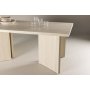 Bassholmen ruokapyt 180 x 90 cm - Whitewash